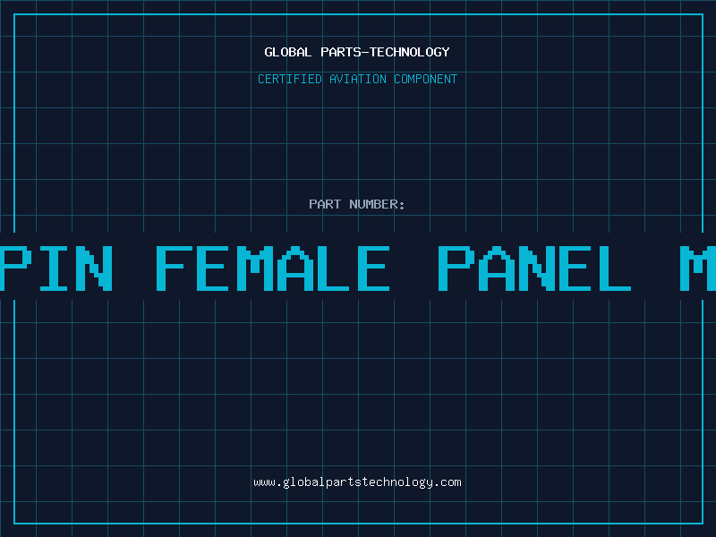 Aviation Part 6pin Female Panel mt