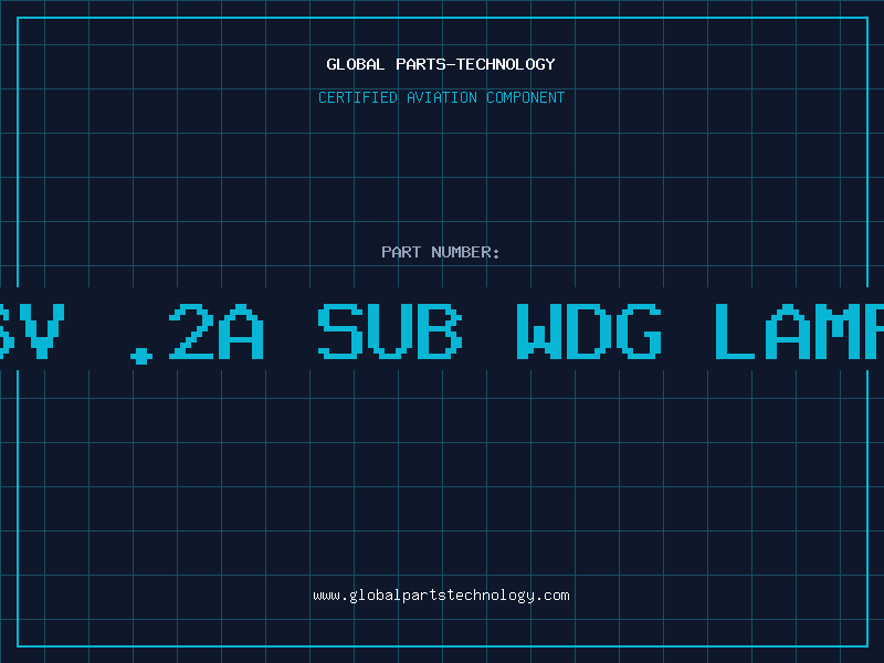 Aviation Part 6v .2A Sub Wdg Lamp