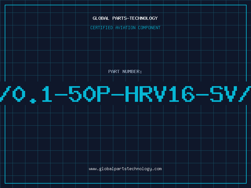 Aviation Part 7/0.1-50P-HRV16-SV/2