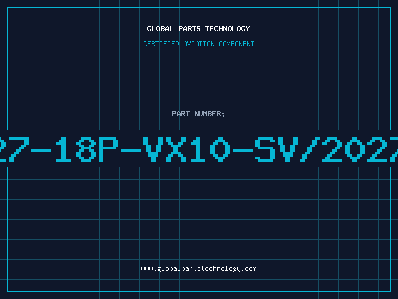 Aviation Part 7/0.127-18P-VX10-SV/20276-OKI