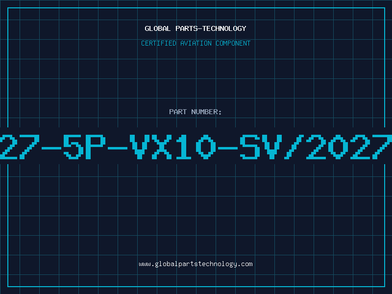 Aviation Part 7/0.127-5P-VX10-SV/20276-OKI