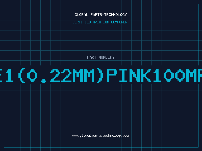 Aviation Part 7/0.2TYPE1(0.22MM)PINK100MREELCABLE