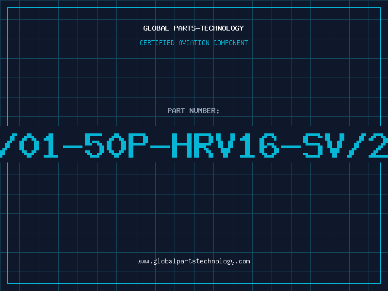 Aviation Part 7/01-50P-HRV16-SV/20
