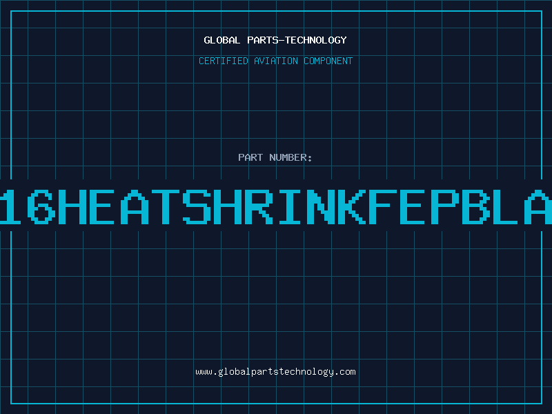 Aviation Part 7/16HEATSHRINKFEPBLACK