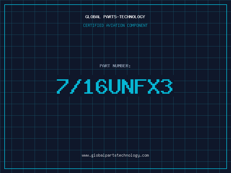 Aviation Part 7/16UNFX3