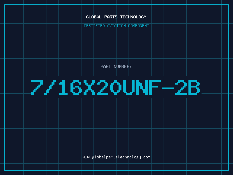 Aviation Part 7/16X20UNF-2B