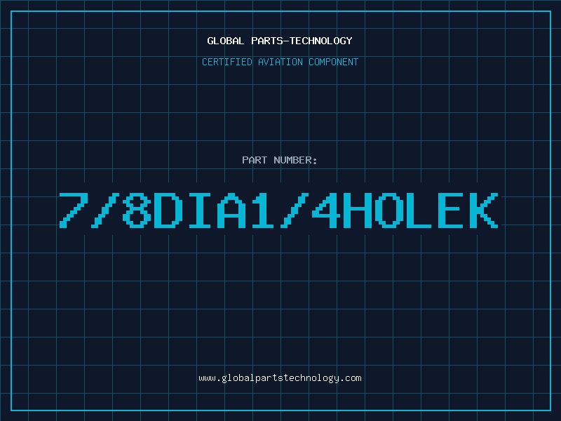 Aviation Part 7/8DIA1/4HOLEK
