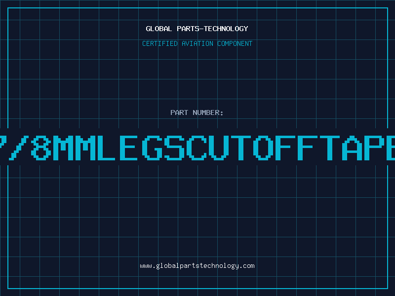 Aviation Part 7/8MMLEGSCUTOFFTAPE