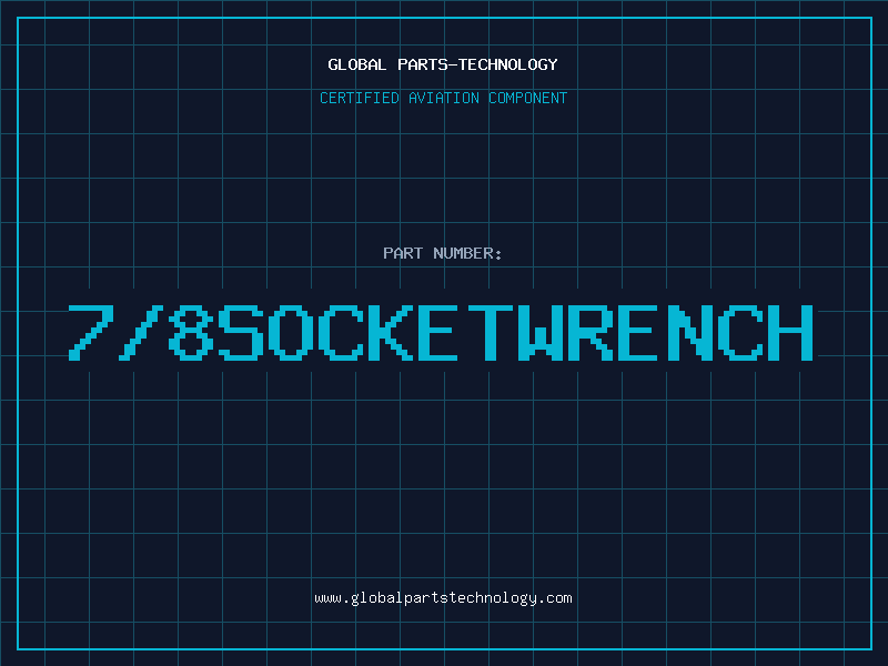 Aviation Part 7/8SOCKETWRENCH
