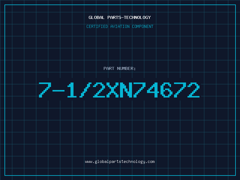 Aviation Part 7-1/2XN74672