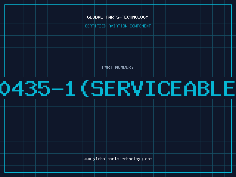 Aviation Part 7-100435-1(serviceablepart