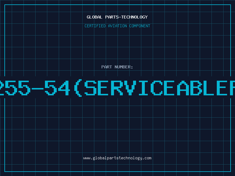 Aviation Part 7-1255-54(serviceablepart