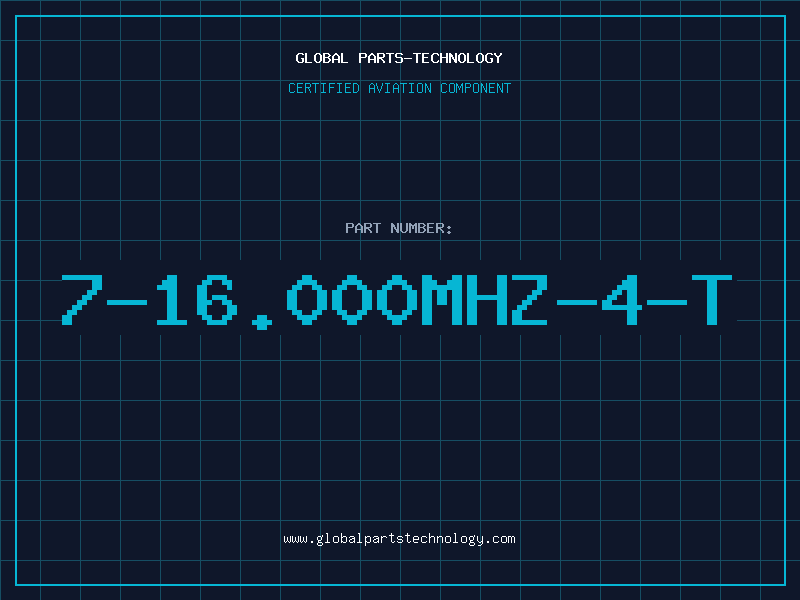 Aviation Part 7-16.000MHZ-4-T