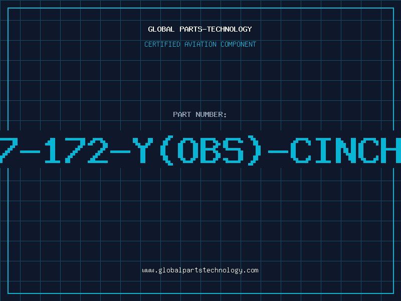 Aviation Part 7-172-Y(OBS)-CINCH