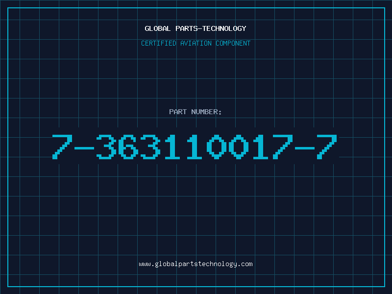Aviation Part 7-363110017-7