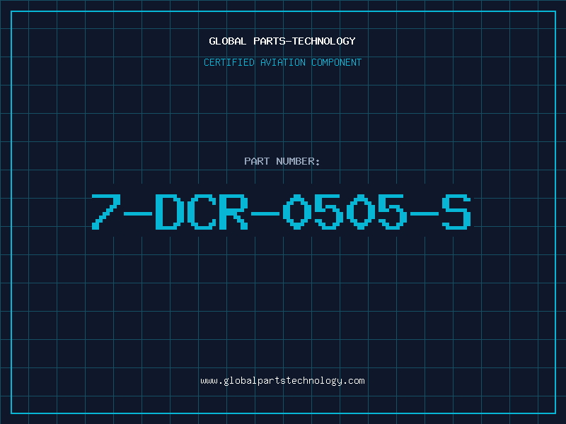Aviation Part 7-DCR-0505-S