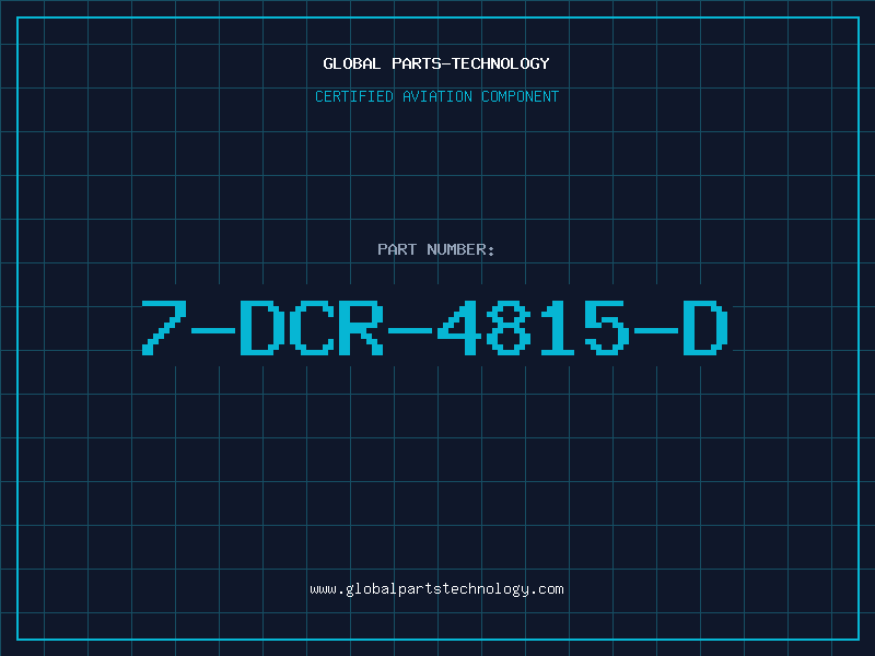 Aviation Part 7-DCR-4815-D