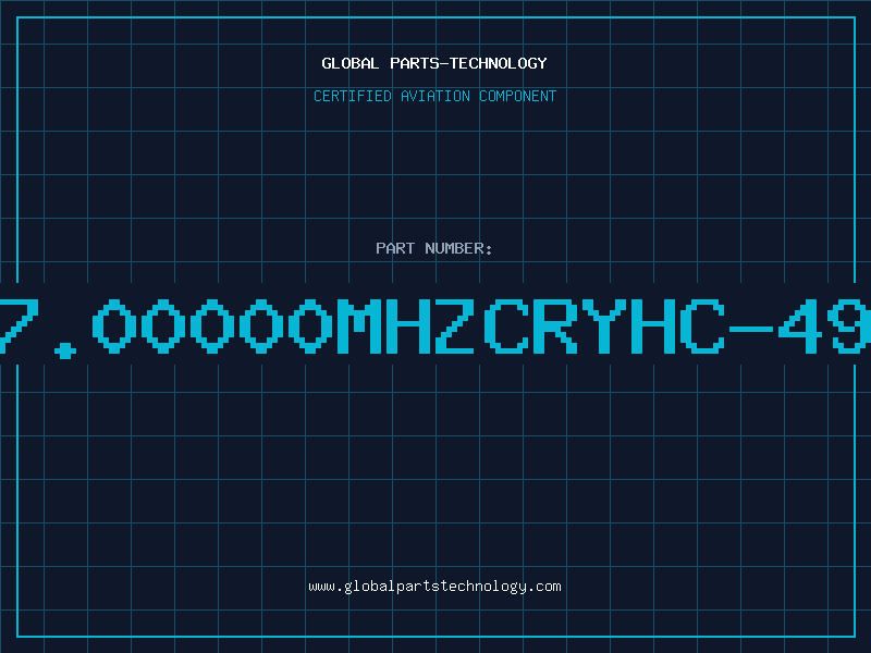 Aviation Part 7.00000MHZCRYHC-49