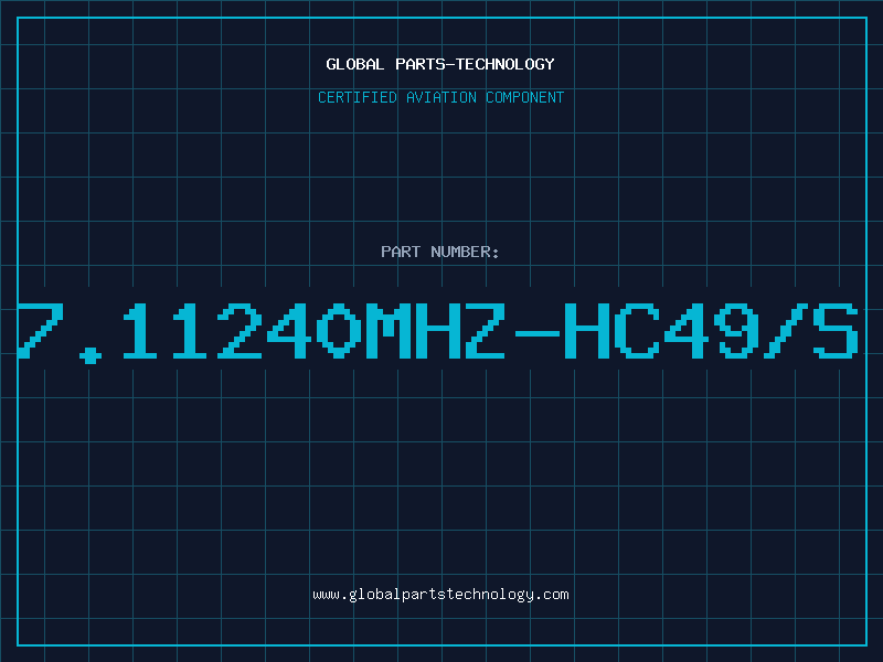 Aviation Part 7.11240MHZ-HC49/S