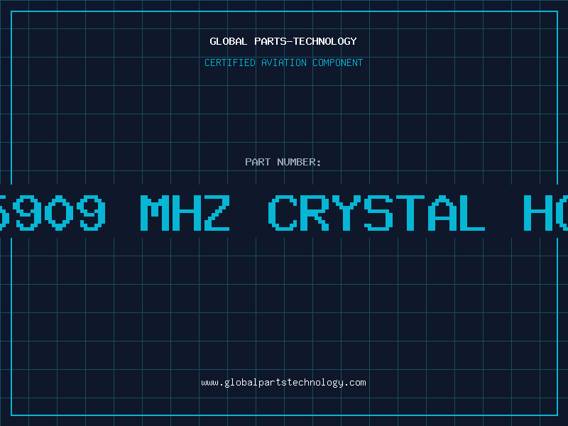 Aviation Part 7.15909 MHZ CRYSTAL HC-18