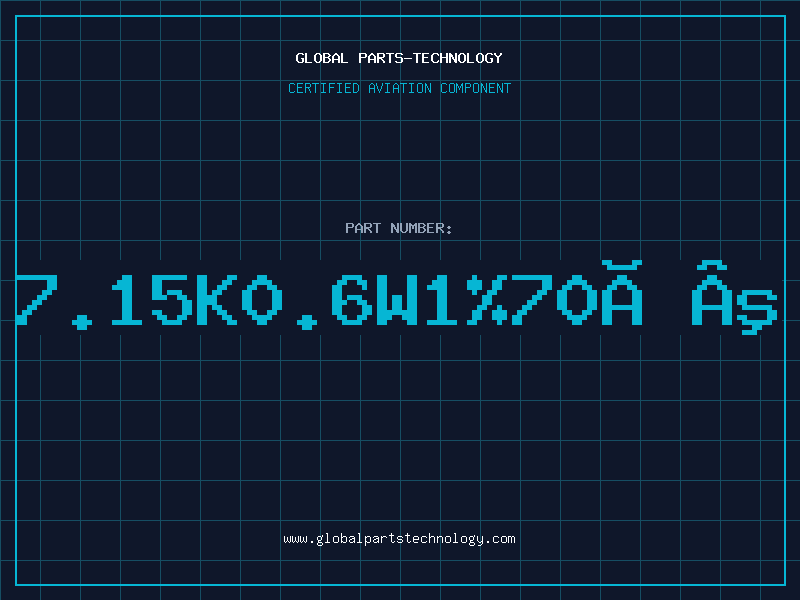 Aviation Part 7.15K0.6W1%70Âº
