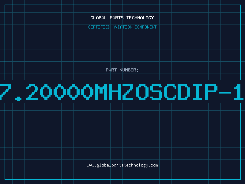 Aviation Part 7.20000MHZOSCDIP-1