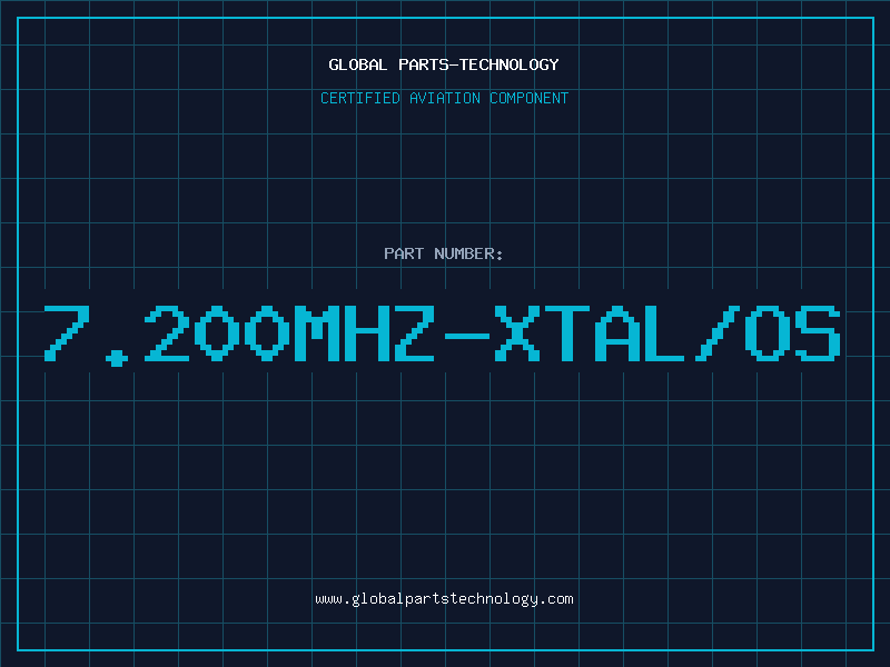 Aviation Part 7.200MHZ-XTAL/OS