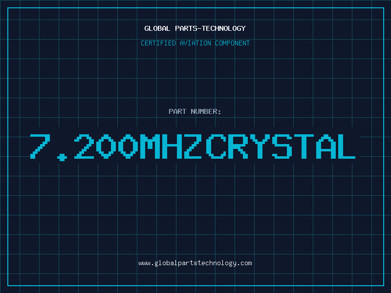 Aviation Part 7.200MHZCRYSTAL