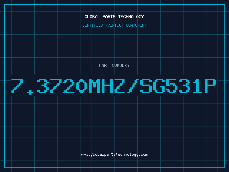 Aviation Part 7.3720MHZ/SG531P