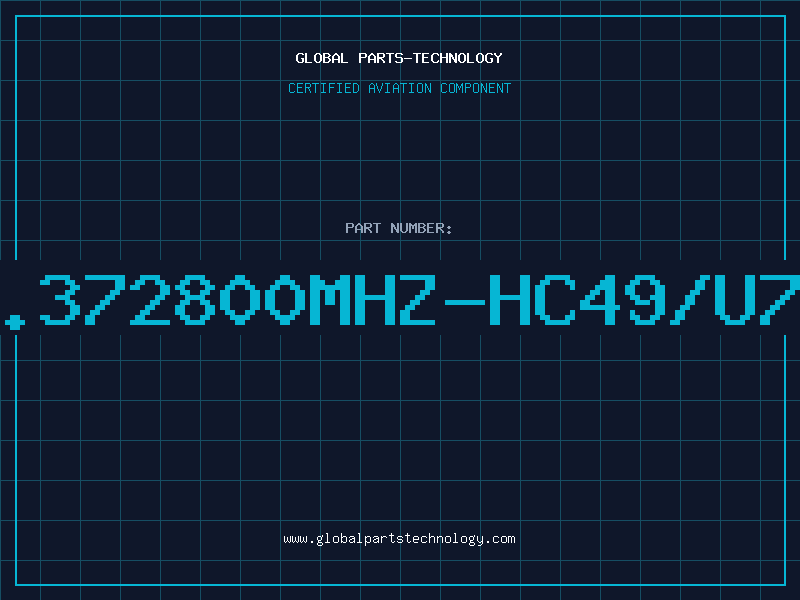 Aviation Part 7.372800MHZ-HC49/U70