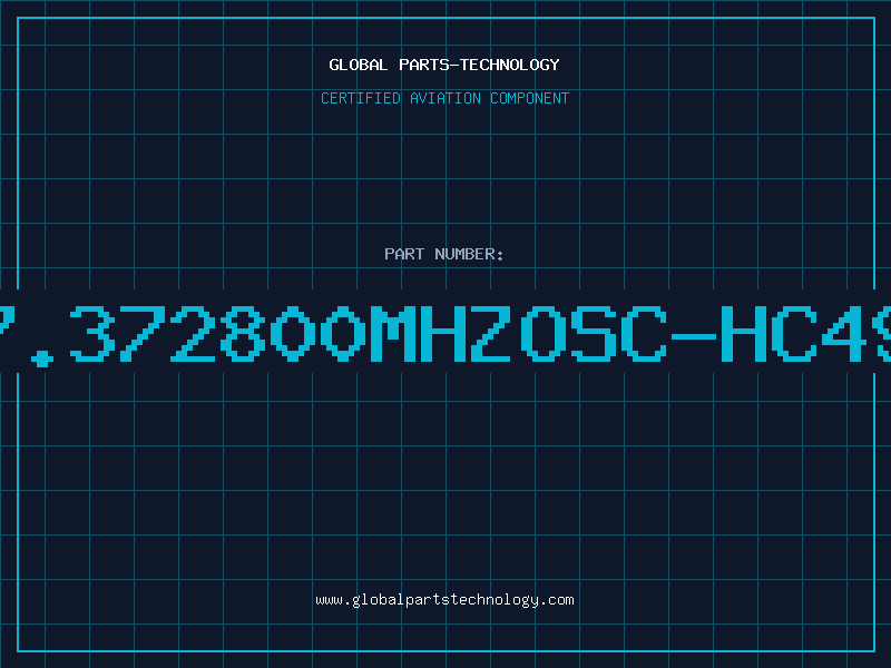 Aviation Part 7.372800MHZOSC-HC49