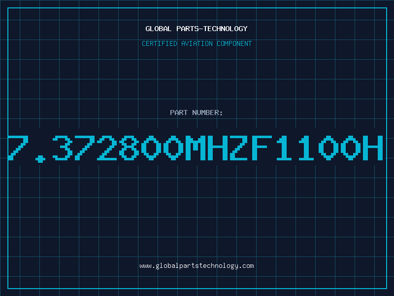 Aviation Part 7.372800MHzF1100H