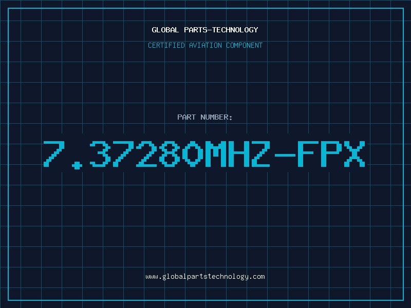 Aviation Part 7.37280MHZ-FPX