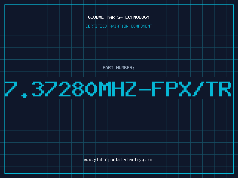 Aviation Part 7.37280MHZ-FPX/TR