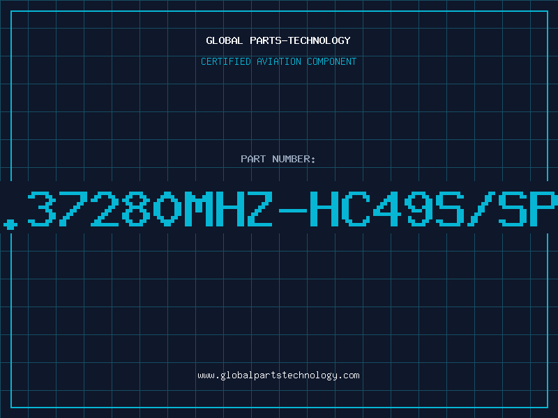Aviation Part 7.37280MHZ-HC49S/SPE