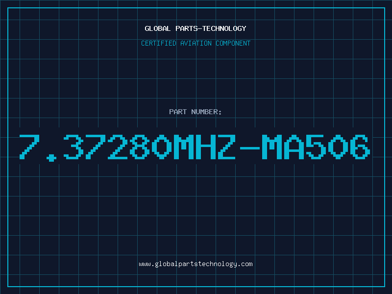 Aviation Part 7.37280MHZ-MA506