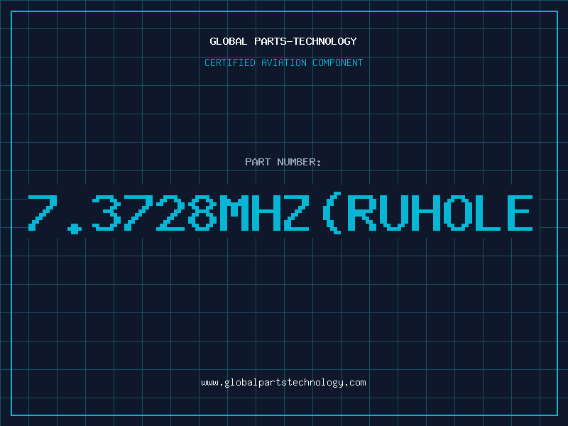 Aviation Part 7.3728MHZ(RUHOLE