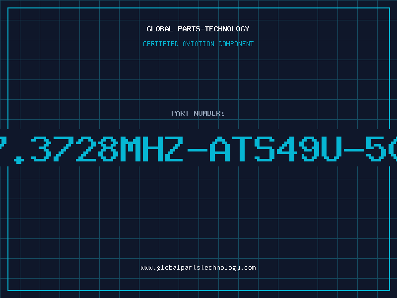 Aviation Part 7.3728MHZ-ATS49U-50
