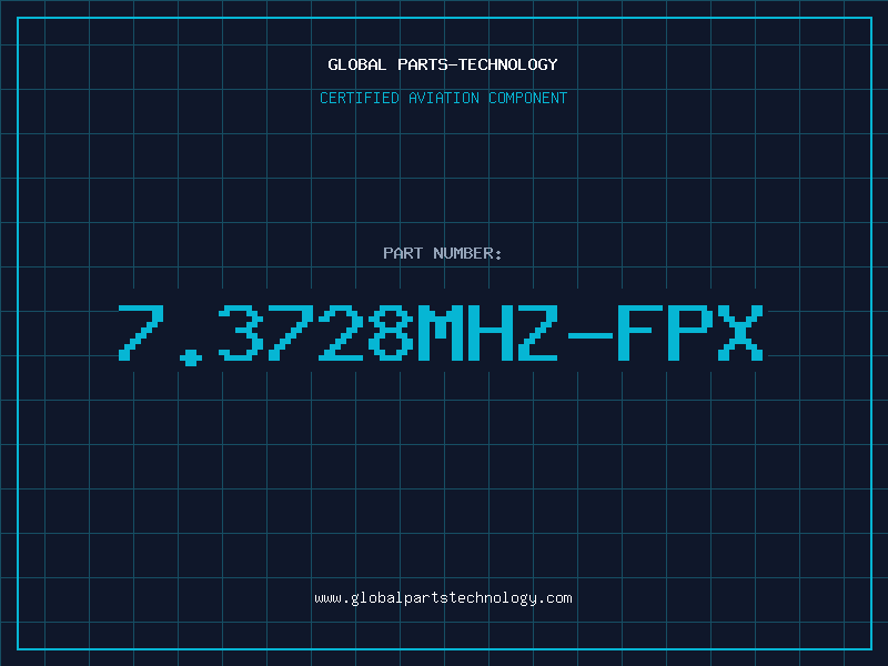 Aviation Part 7.3728MHZ-FPX