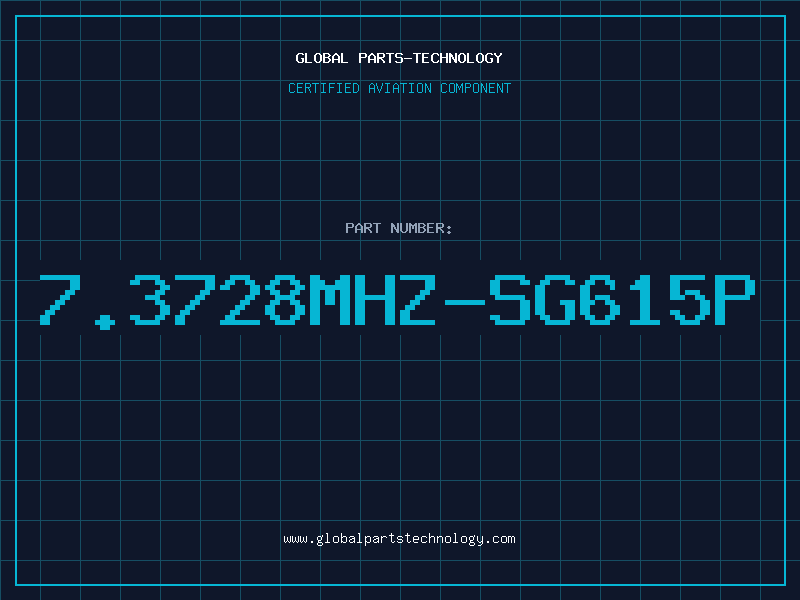 Aviation Part 7.3728MHZ-SG615P