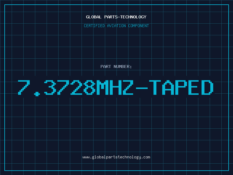 Aviation Part 7.3728MHZ-TAPED