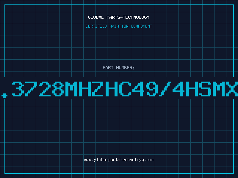 Aviation Part 7.3728MHZHC49/4HSMXT