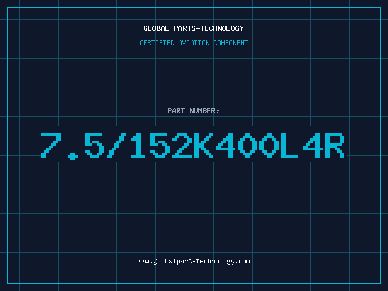 Aviation Part 7.5/152K400L4R
