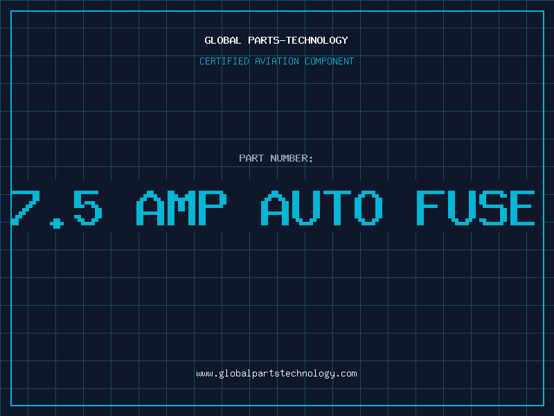 Aviation Part 7.5 Amp Auto Fuse