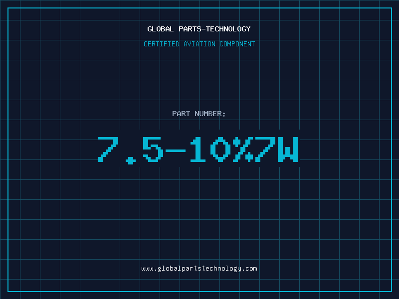 Aviation Part 7.5-10%7W