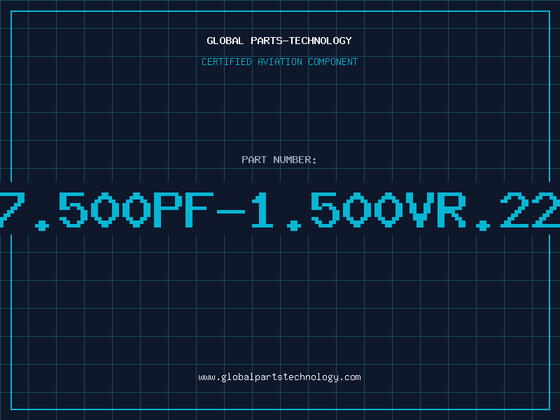 Aviation Part 7.500PF-1.500VR.22