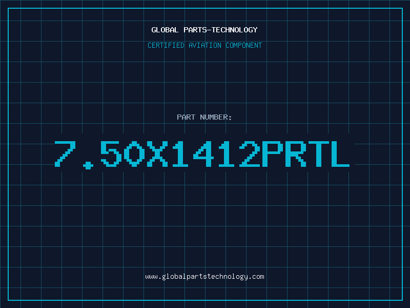 Aviation Part 7.50X1412PRTL
