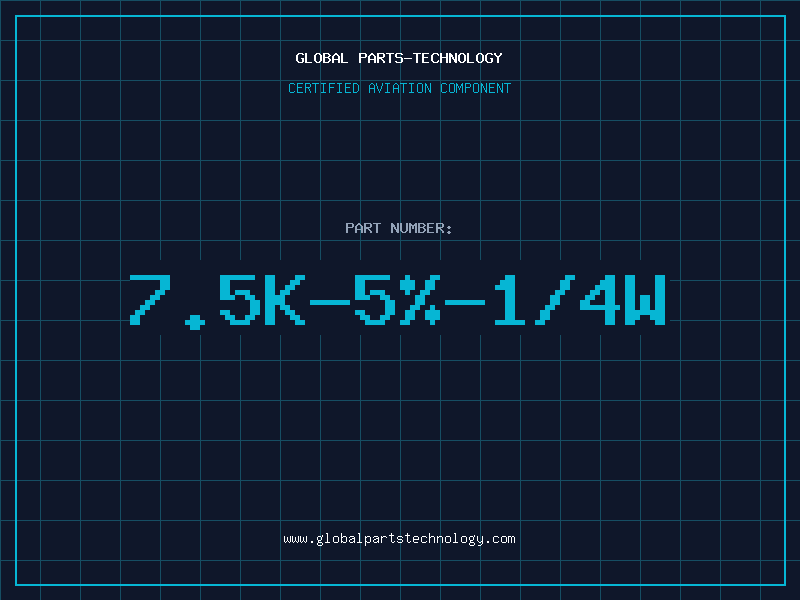 Aviation Part 7.5K-5%-1/4W