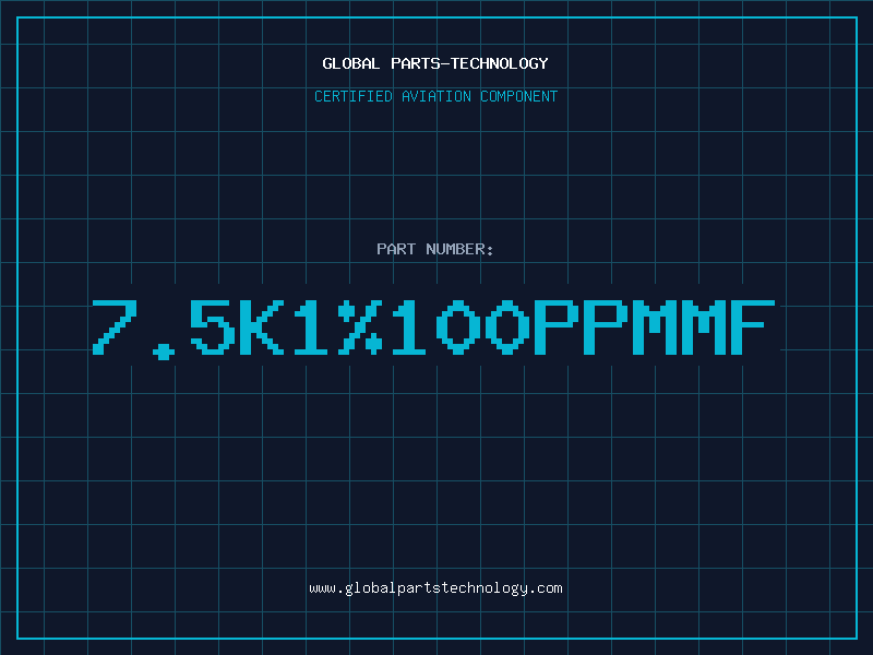 Aviation Part 7.5K1%100PPMMF