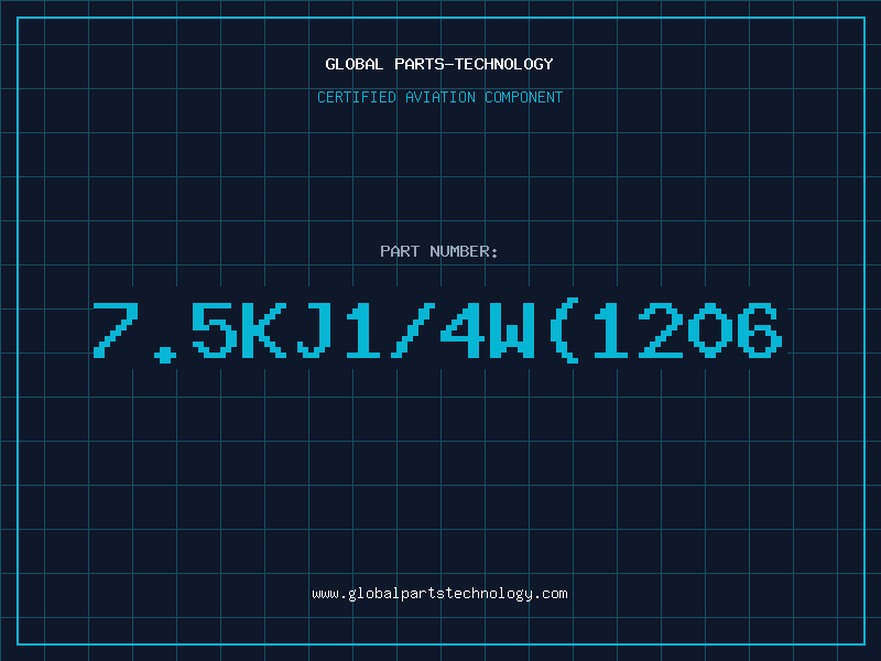 Aviation Part 7.5KJ1/4W(1206